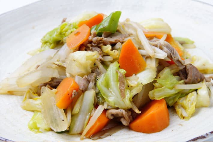 肉野菜炒め