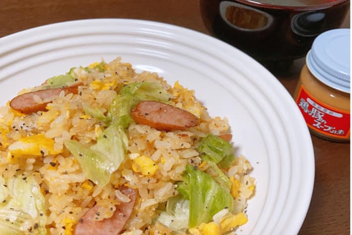 レタスチャーハン