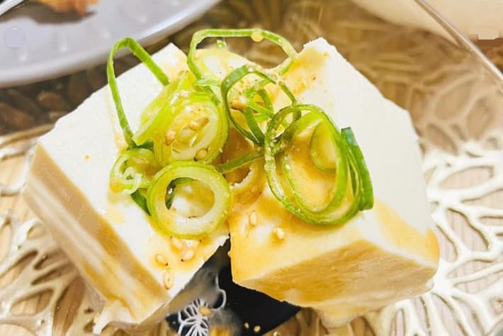 ごま油香る冷奴ソース