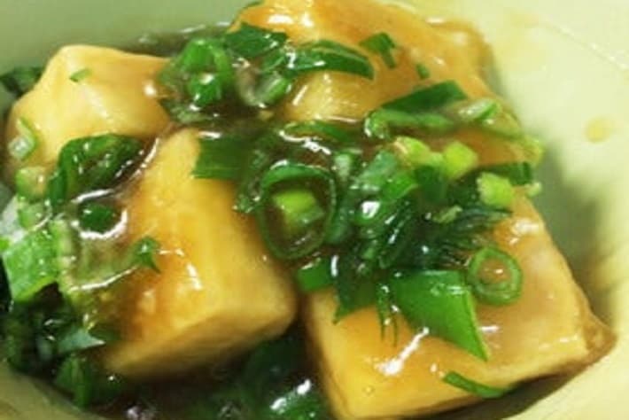 高野豆腐の揚げ出し・オカケン風