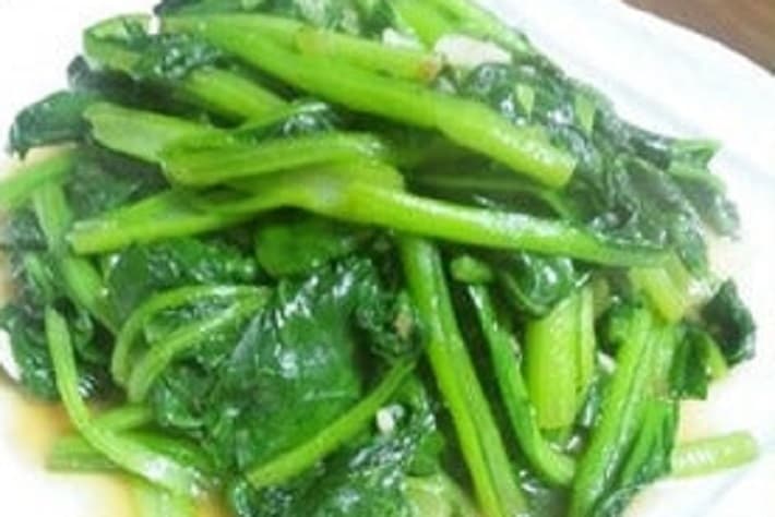 オカケン小松菜ソテー