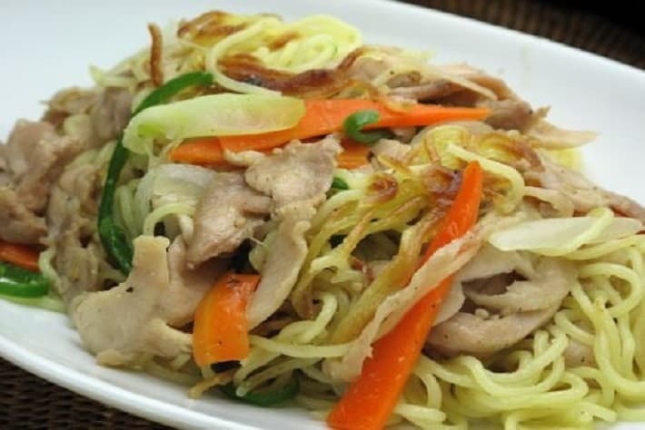 オカケンスープ塩やきそば