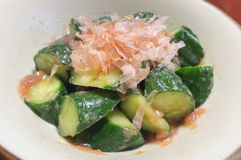 さっぱり梅きゅうり