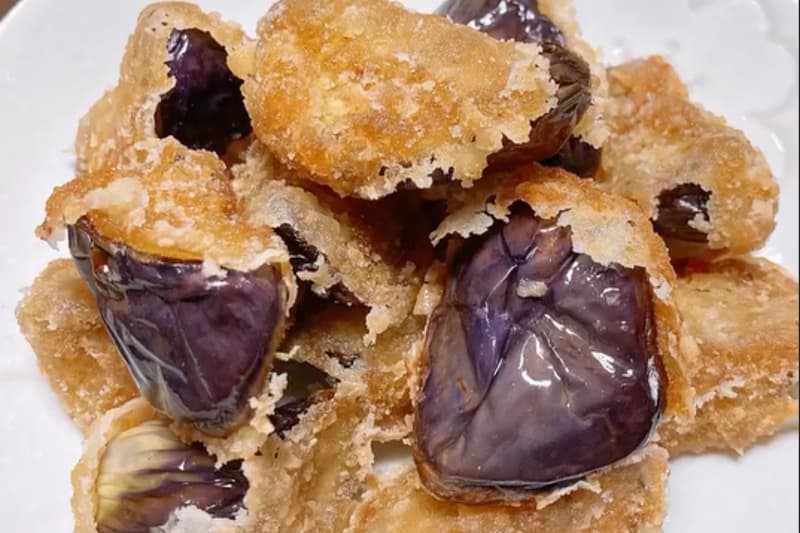 茄子の唐揚げ