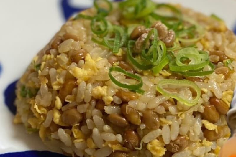 納豆チャーハン