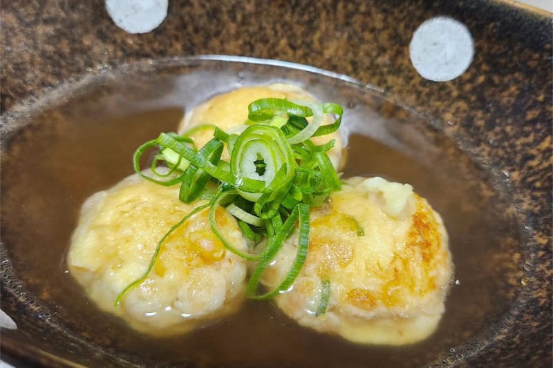 明石焼き風たこ焼き（だし汁）