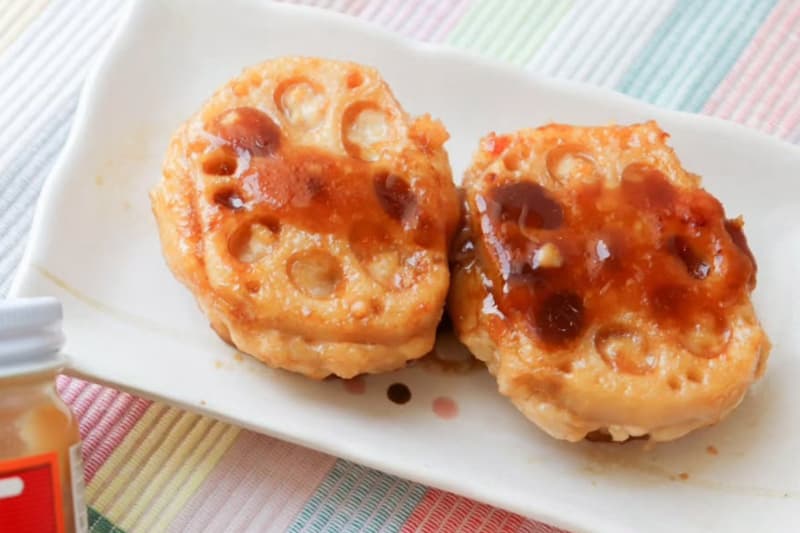 れんこんのはさみ焼き