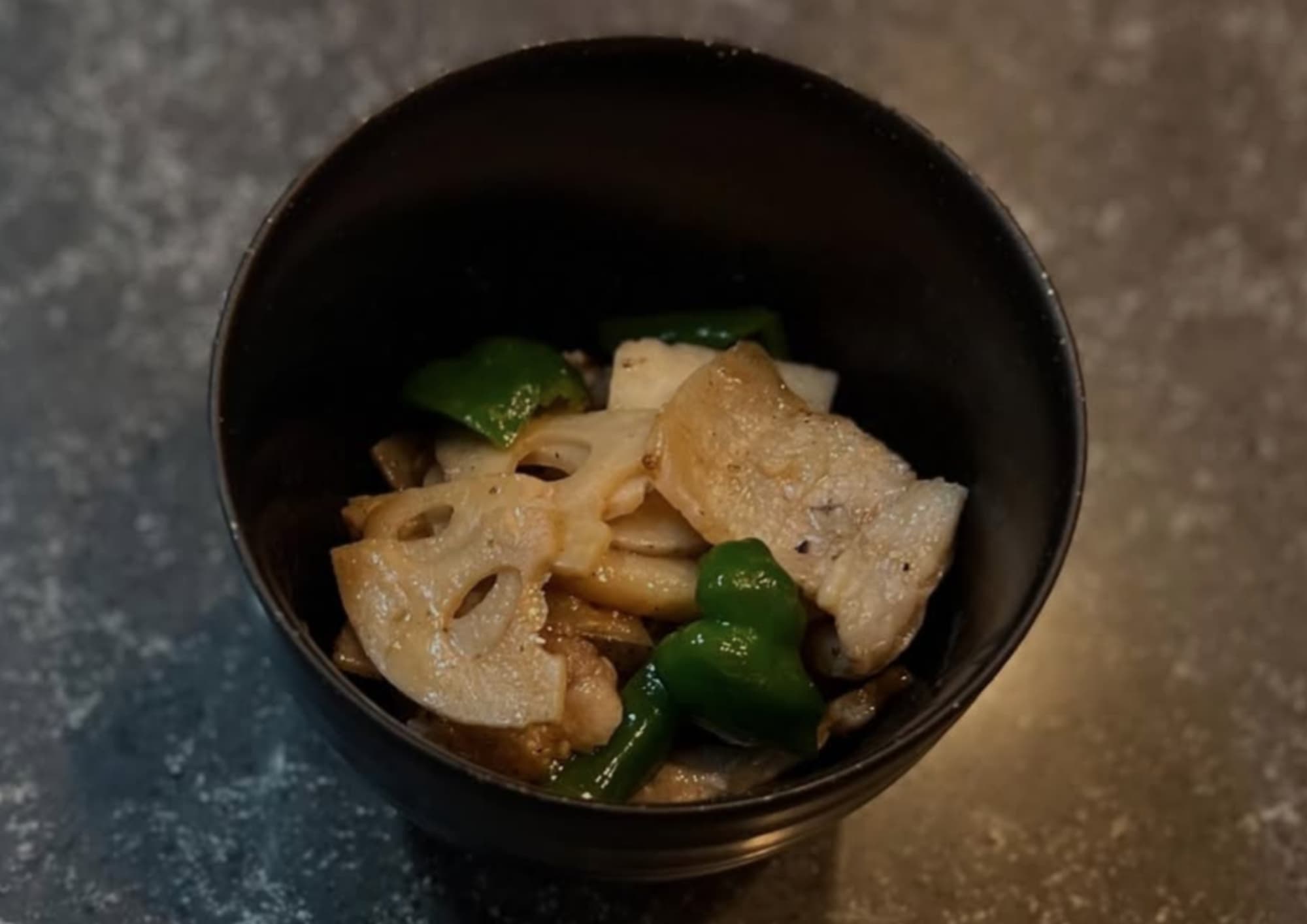 豚バラ肉の野菜炒め